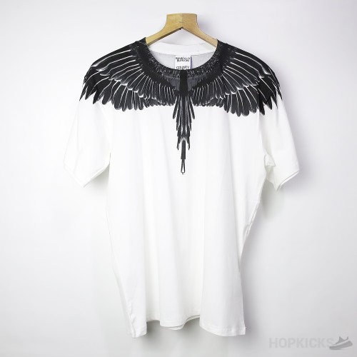 Marcelo Burlon Wings T-Shirt White Grey